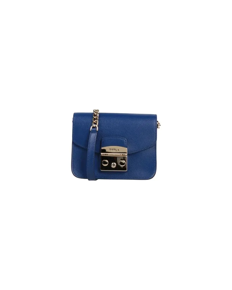 Furla METROPOLIS MINI CROSSBODY  - TASCHEN - Umhängetascheauf YOOX.COM Königsblau