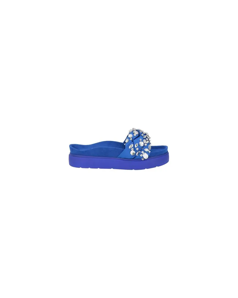 Luciano Barachini SCHUHE - Sandalenauf YOOX.COM Königsblau