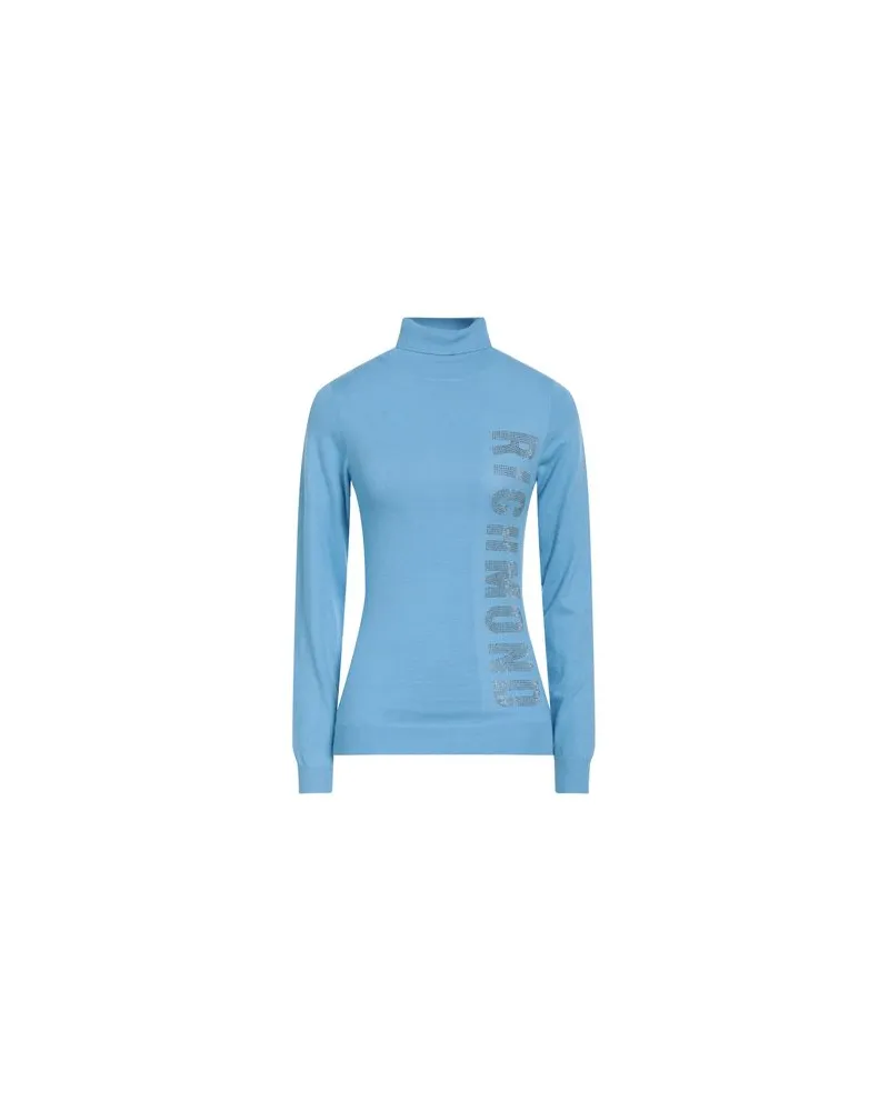 John Richmond STRICKWAREN - Rollkragenpulloverauf YOOX.COM Himmelblau