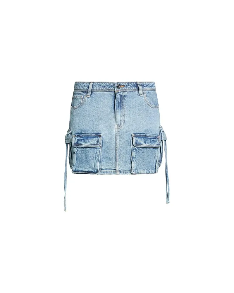 Guess HOSEN & RÖCKE - Jeansröckeauf YOOX.COM Blau