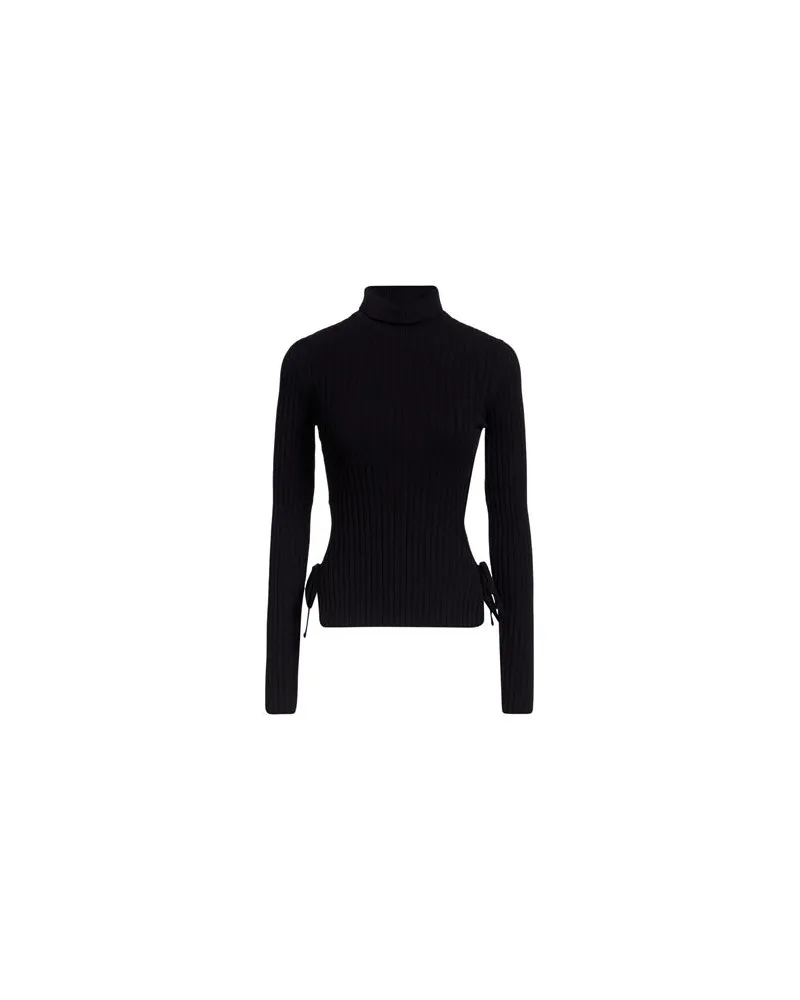 Blumarine STRICKWAREN - Rollkragenpulloverauf YOOX.COM Schwarz