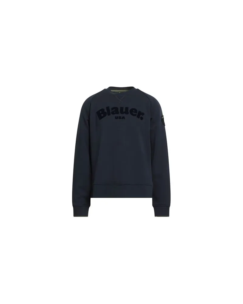 Blauer TOPS - Sweatshirtsauf YOOX.COM Nachtblau