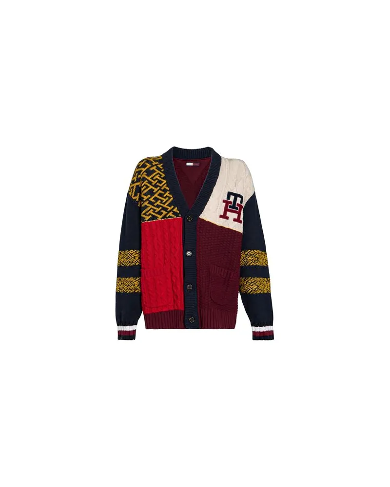 Tommy Hilfiger STRICKWAREN - Strickjackenauf YOOX.COM Bordeaux