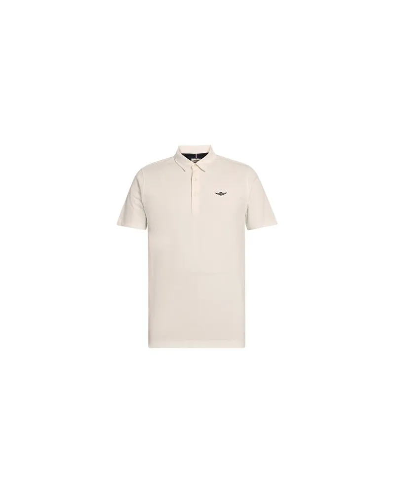 Aeronautica Militare TOPS - Poloshirtsauf YOOX.COM Elfenbein