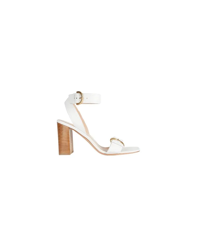 Gianvito Rossi SCHUHE - Sandalenauf YOOX.COM Weiß