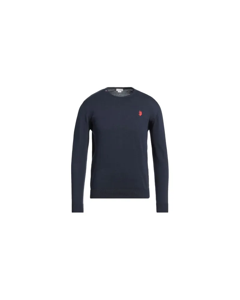 U.S. Polo Assn.  STRICKWAREN - Pulloverauf YOOX.COM Marineblau
