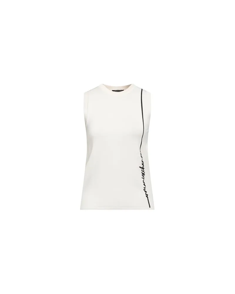 Armani Exchange STRICKWAREN - Pulloverauf YOOX.COM Cremeweiß