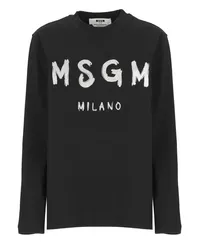 MSGM T-shirts Schwarz