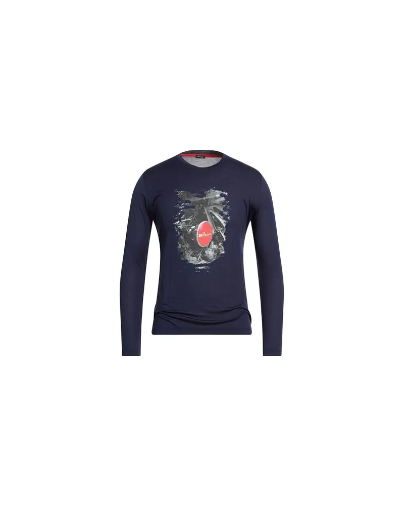 Kiton TOPS - T-shirtsauf YOOX.COM Marineblau