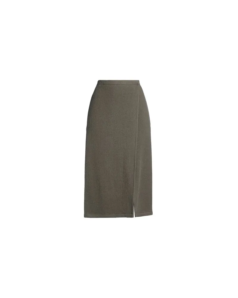 Rier HOSEN & RÖCKE - Midi-Röckeauf YOOX.COM Salbeigrün