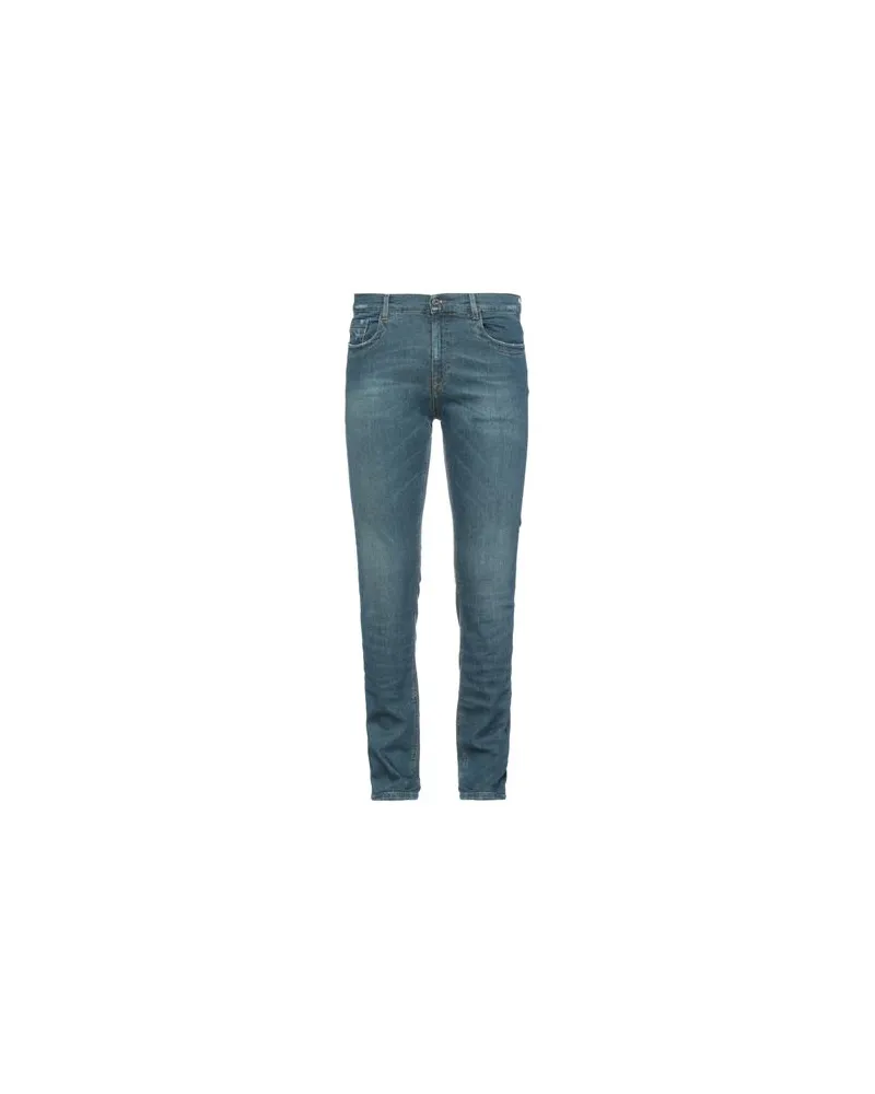 Bikkembergs HOSEN & RÖCKE - Jeanshosenauf YOOX.COM Blau