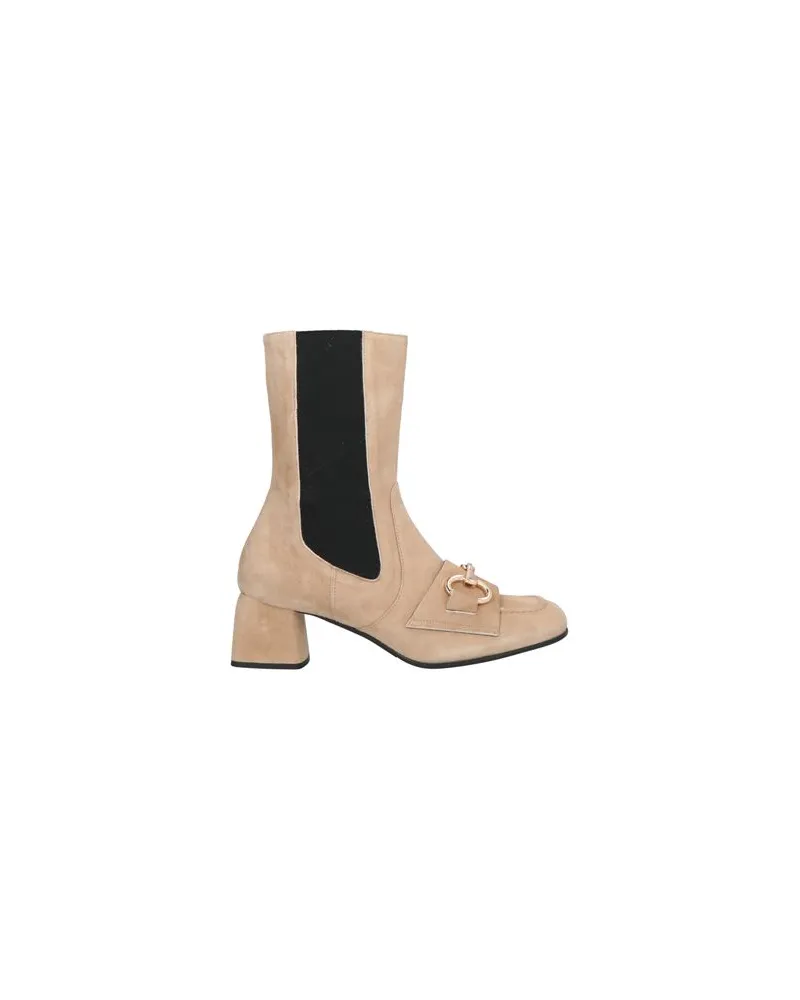 F.lli Bruglia SCHUHE - Stiefelettenauf YOOX.COM Beige