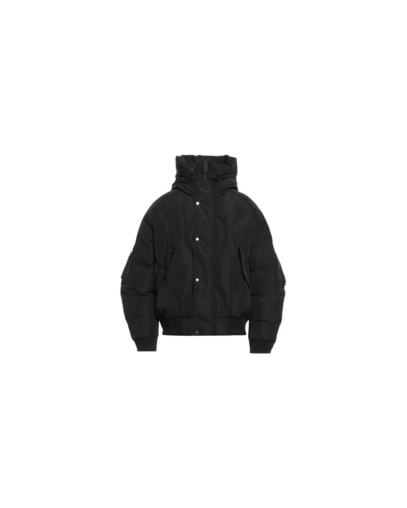 Emporio Armani JACKEN & MÄNTEL - Pufferjacken & Daunenjackenauf YOOX.COM Schwarz
