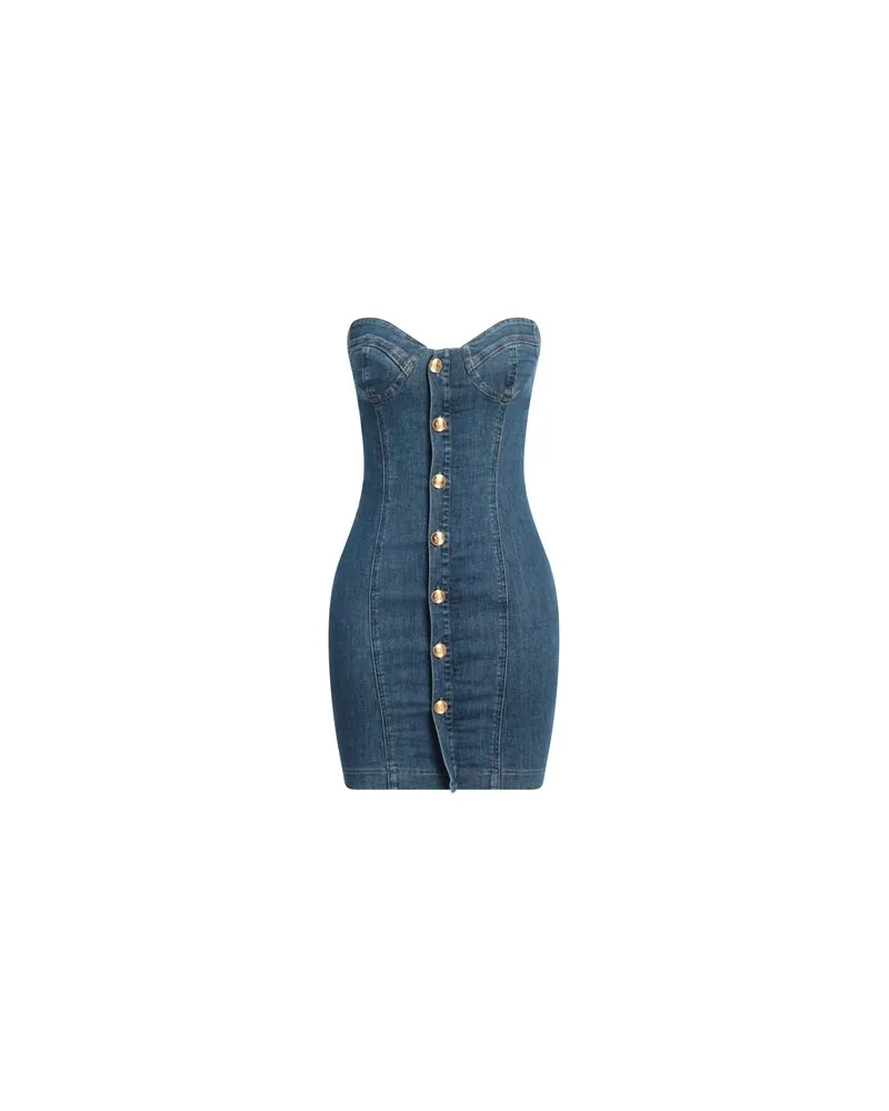 Simona Corsellini KLEIDER - Mini-Kleiderauf YOOX.COM Blau
