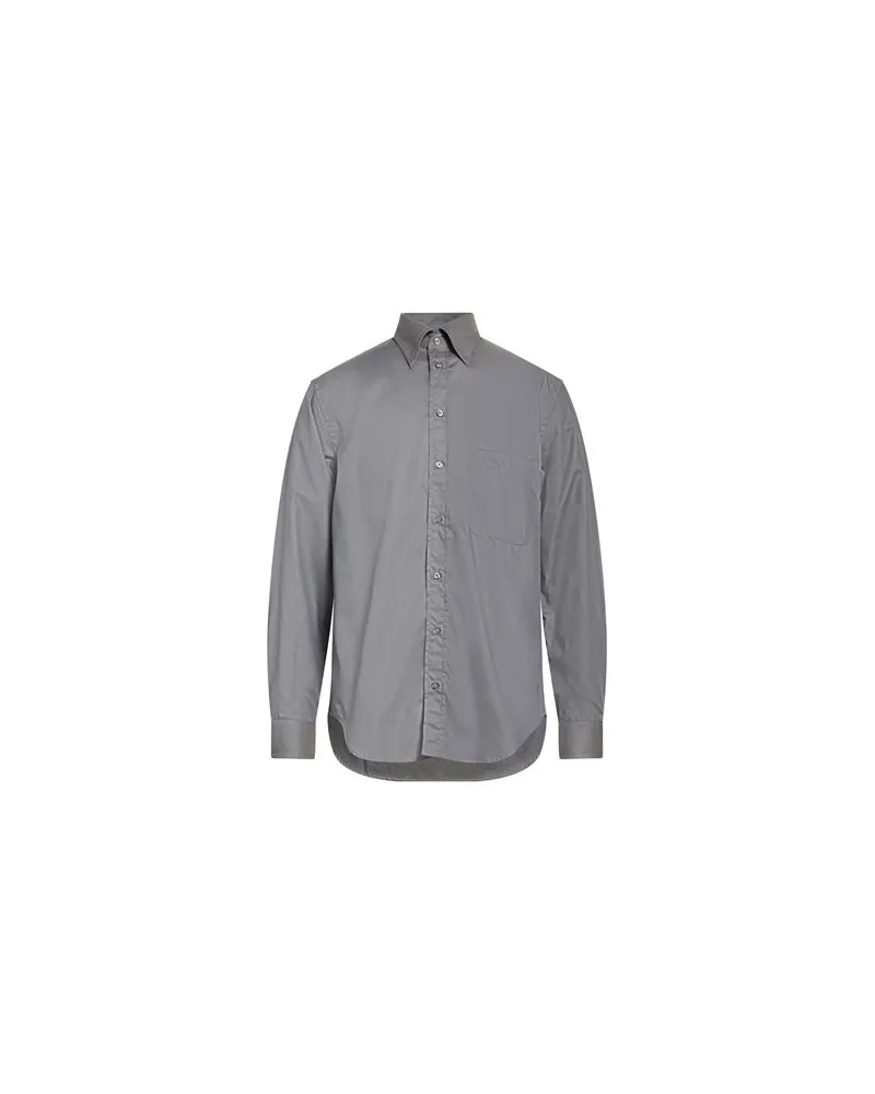 Armani Collezioni TOPS - Hemdenauf YOOX.COM Braungrau