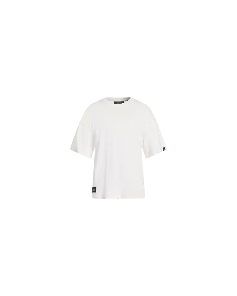 Alpha Industries TOPS - T-shirtsauf YOOX.COM Weiß