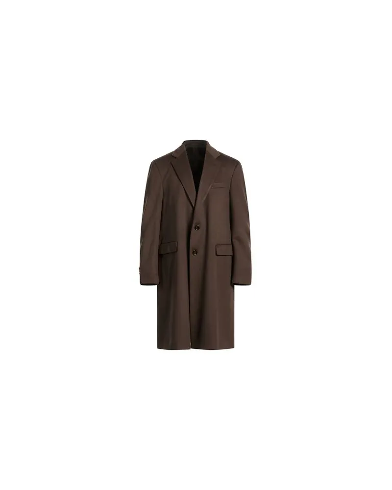 LARDINI JACKEN & MÄNTEL - Mäntelauf YOOX.COM Dunkelbraun