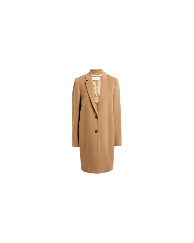 Calvin Klein JACKEN & MÄNTEL - Mäntelauf YOOX.COM Kamel