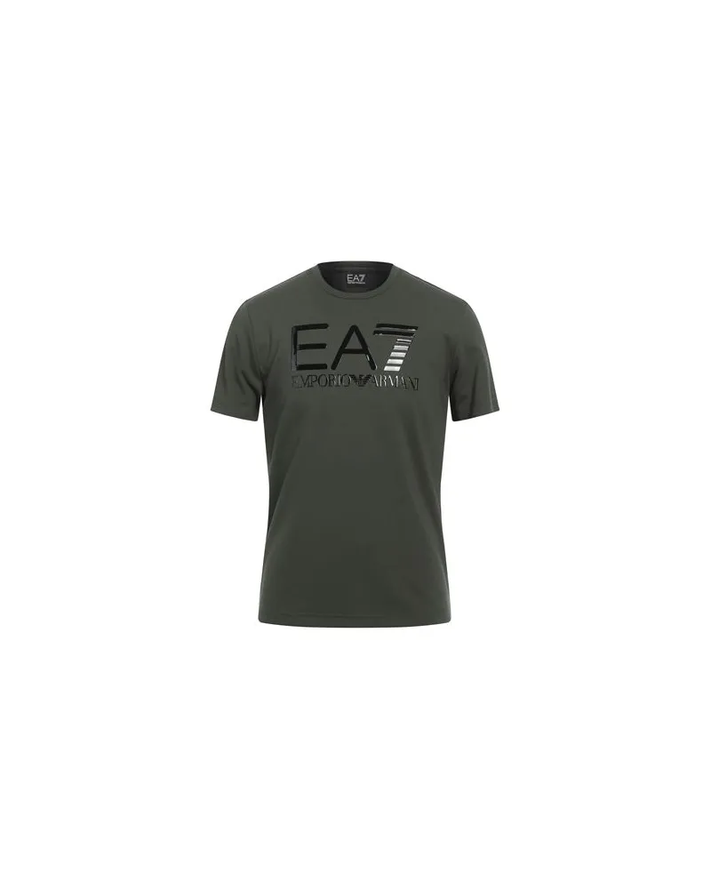 EA7 TOPS - T-shirtsauf YOOX.COM Dunkelgrün