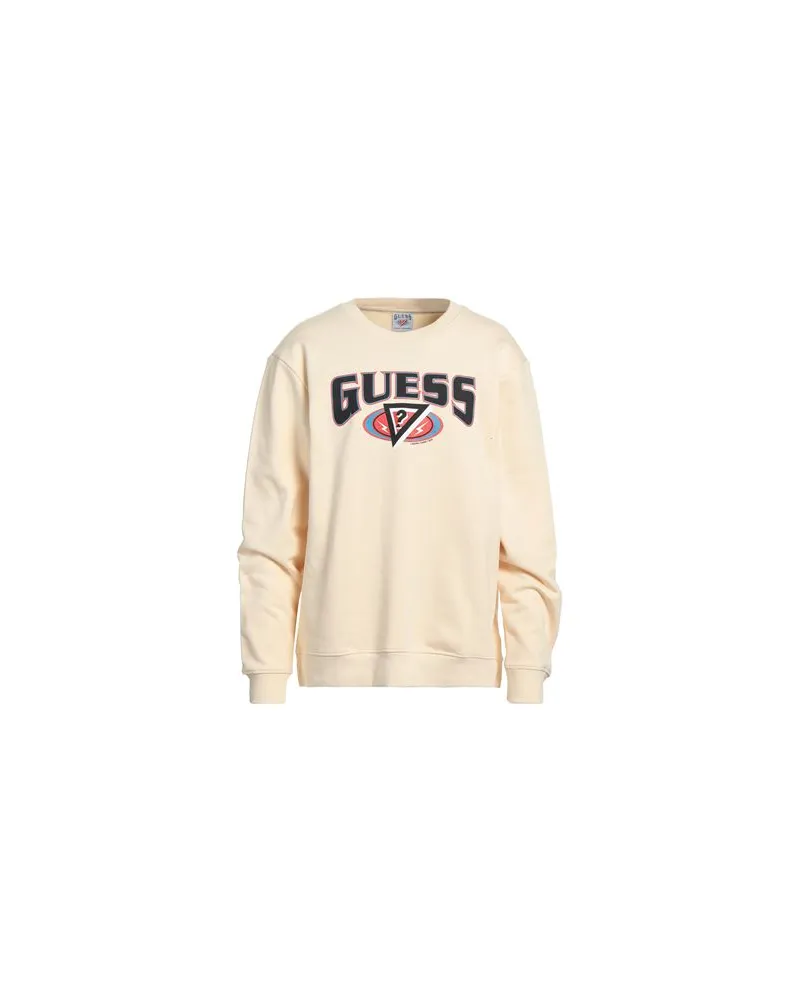 Guess TOPS - Sweatshirtsauf YOOX.COM Elfenbein