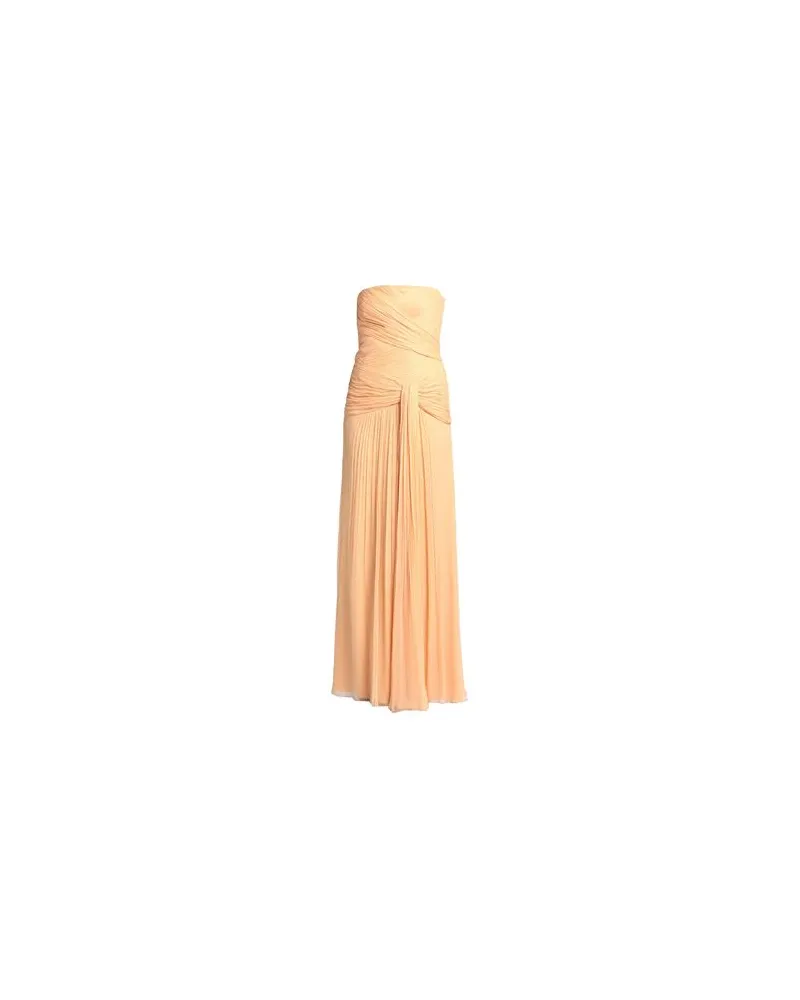 Alberta Ferretti KLEIDER - Maxi-Kleiderauf YOOX.COM Pfirsich