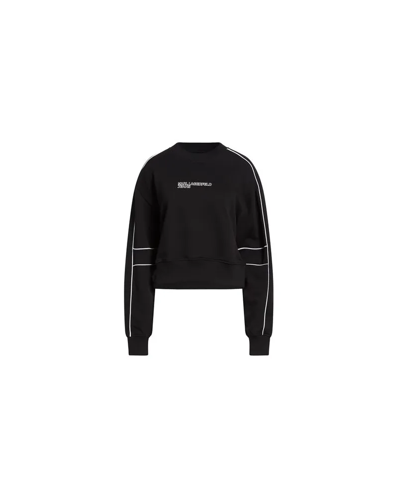 Karl Lagerfeld TOPS - Sweatshirtsauf YOOX.COM Schwarz