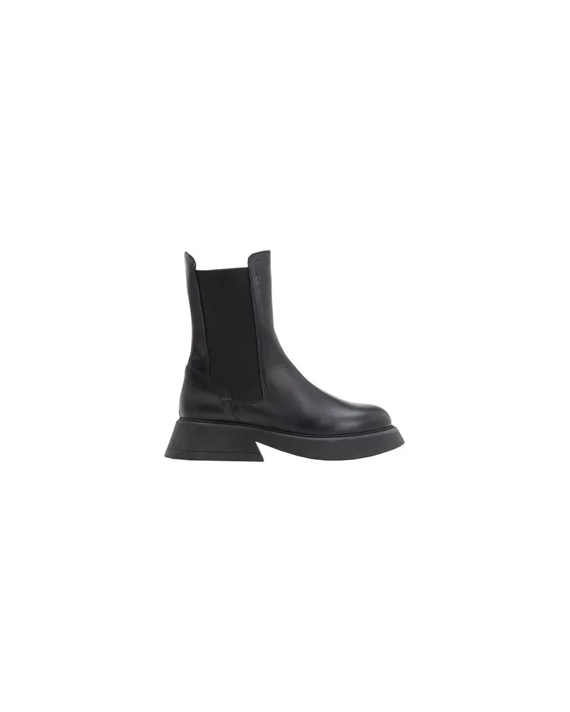 8 by Yoox LEATHER LUG SOLE CHELSEA BOOTS  - SCHUHE - Stiefelettenauf YOOX.COM Schwarz