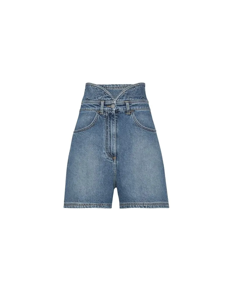 Philosophy Di Lorenzo Serafini HOSEN & RÖCKE - Jeansshortsauf YOOX.COM Blau