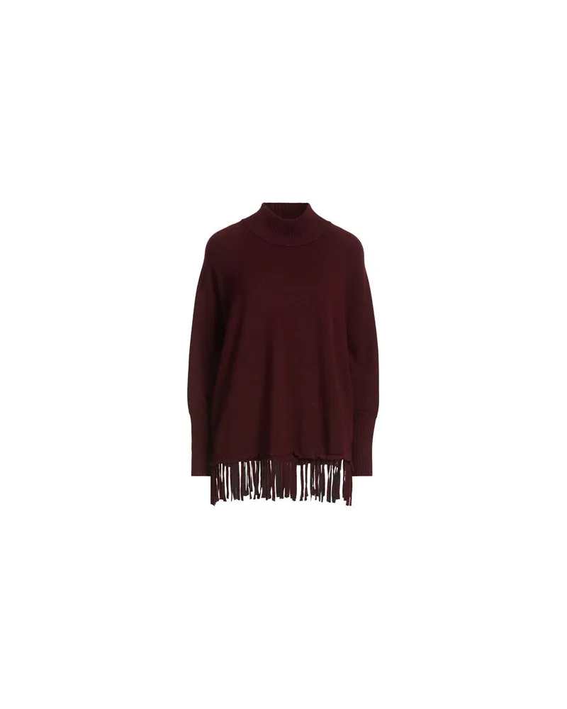 VICOLO STRICKWAREN - Rollkragenpulloverauf YOOX.COM Bordeaux