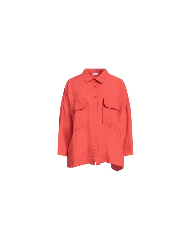 ROSSOPURO TOPS - Hemdenauf YOOX.COM Tomatenrot