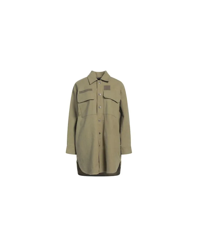 G-STAR RAW TOPS - Hemdenauf YOOX.COM Militärgrün