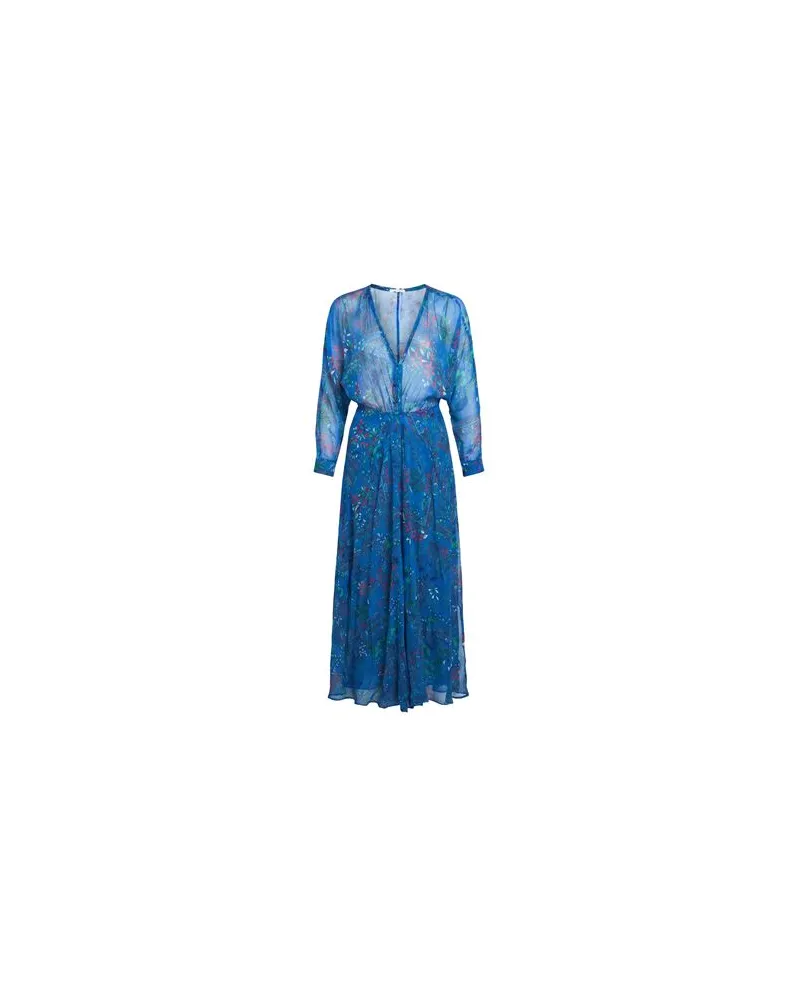 Poupette St Barth KLEIDER - Maxi-Kleiderauf YOOX.COM Blau