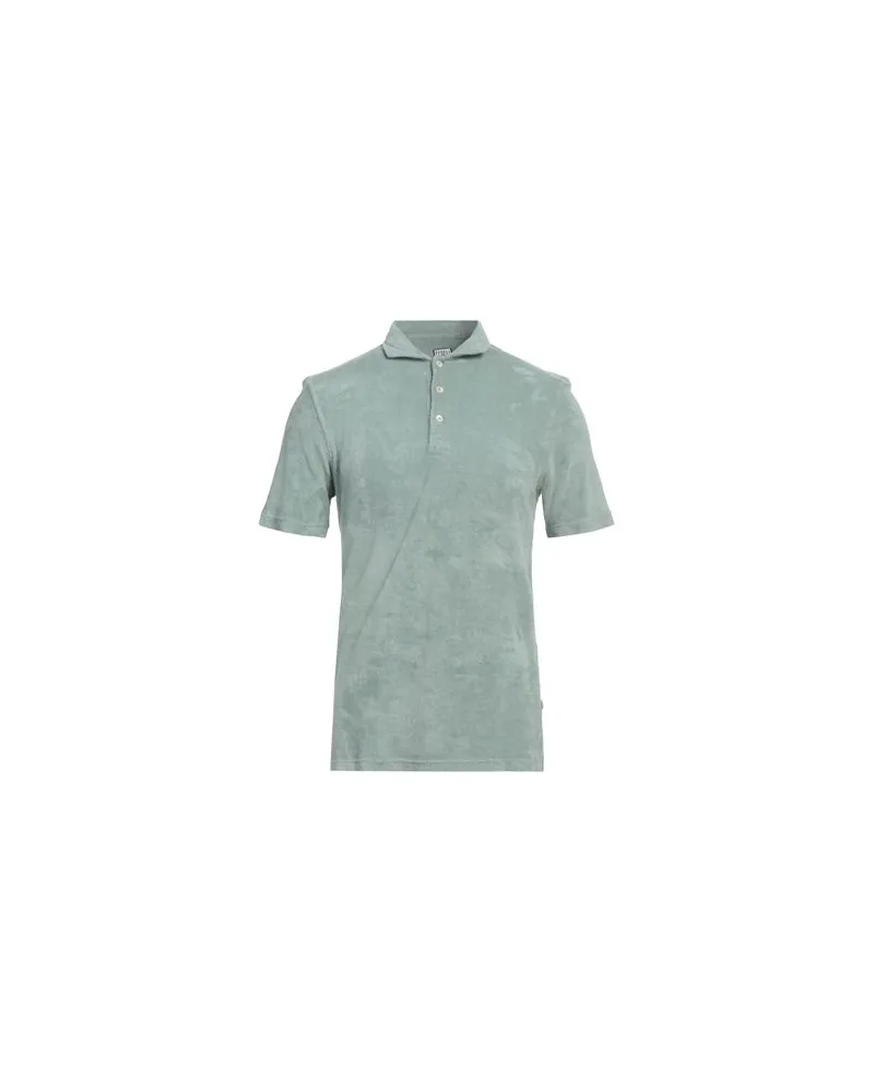 Fedeli SWIM&WEAR - TOPS - Poloshirtsauf YOOX.COM Salbeigrün