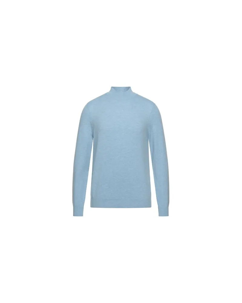 Malo OPTIMUM - STRICKWAREN - Rollkragenpulloverauf YOOX.COM Azurblau