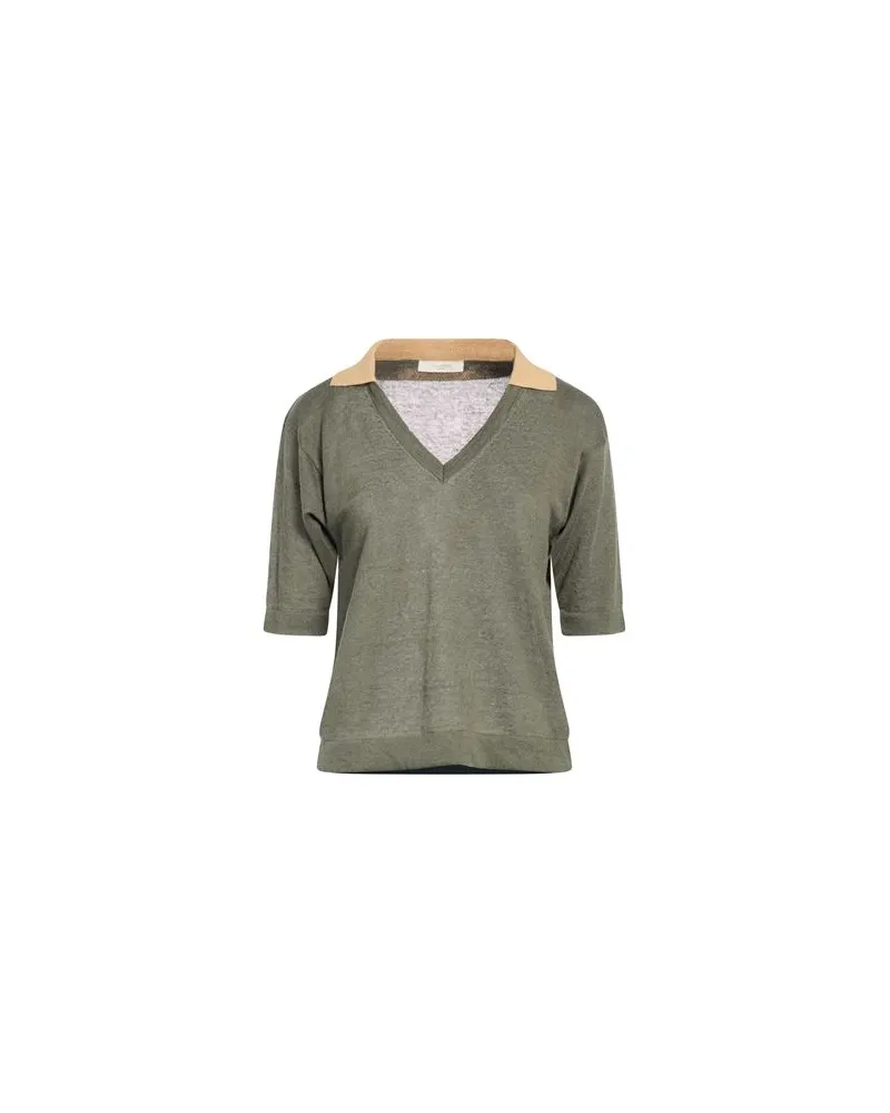 Slowear STRICKWAREN - Pulloverauf YOOX.COM Militärgrün