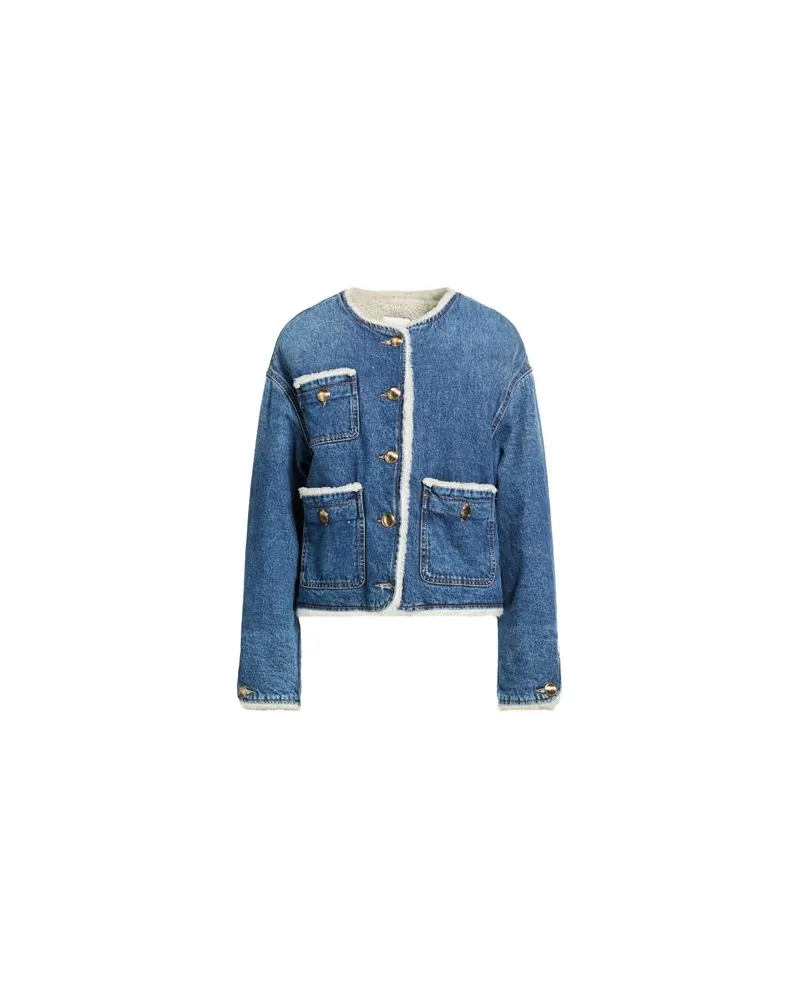Sandro JACKEN & MÄNTEL - Jeansjacken/Mäntelauf YOOX.COM Blau