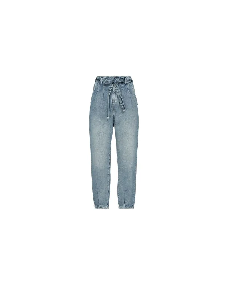 Patrizia Pepe HOSEN & RÖCKE - Jeanshosenauf YOOX.COM Blau