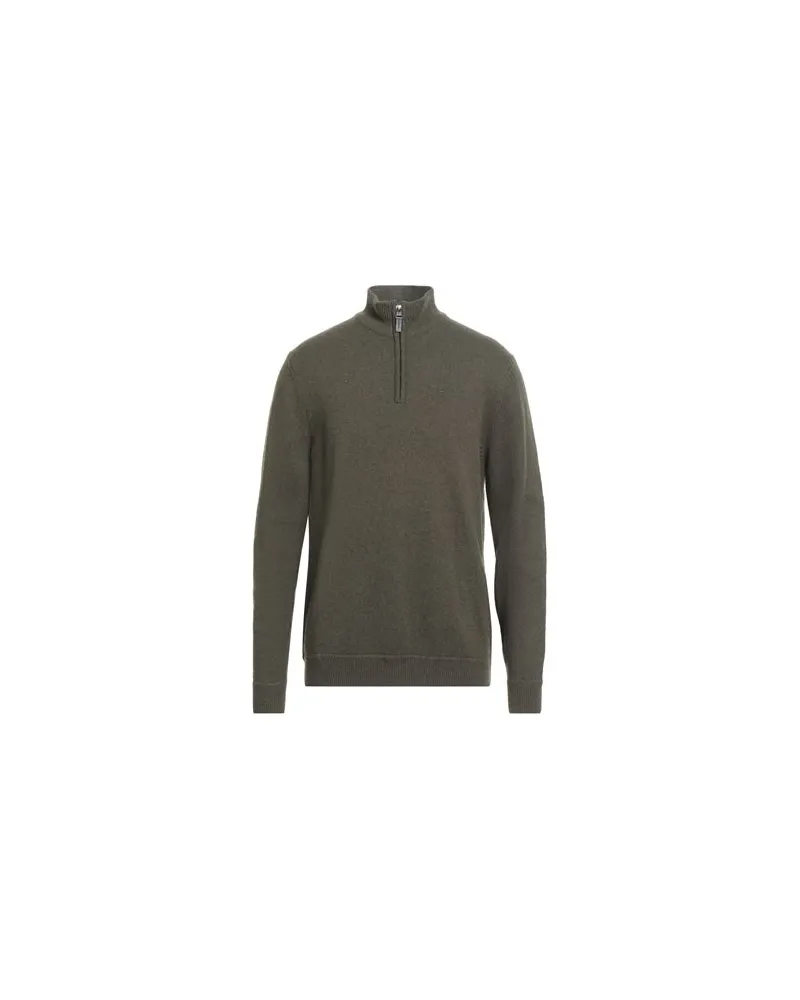 Superdry. STRICKWAREN - Rollkragenpulloverauf YOOX.COM Militärgrün