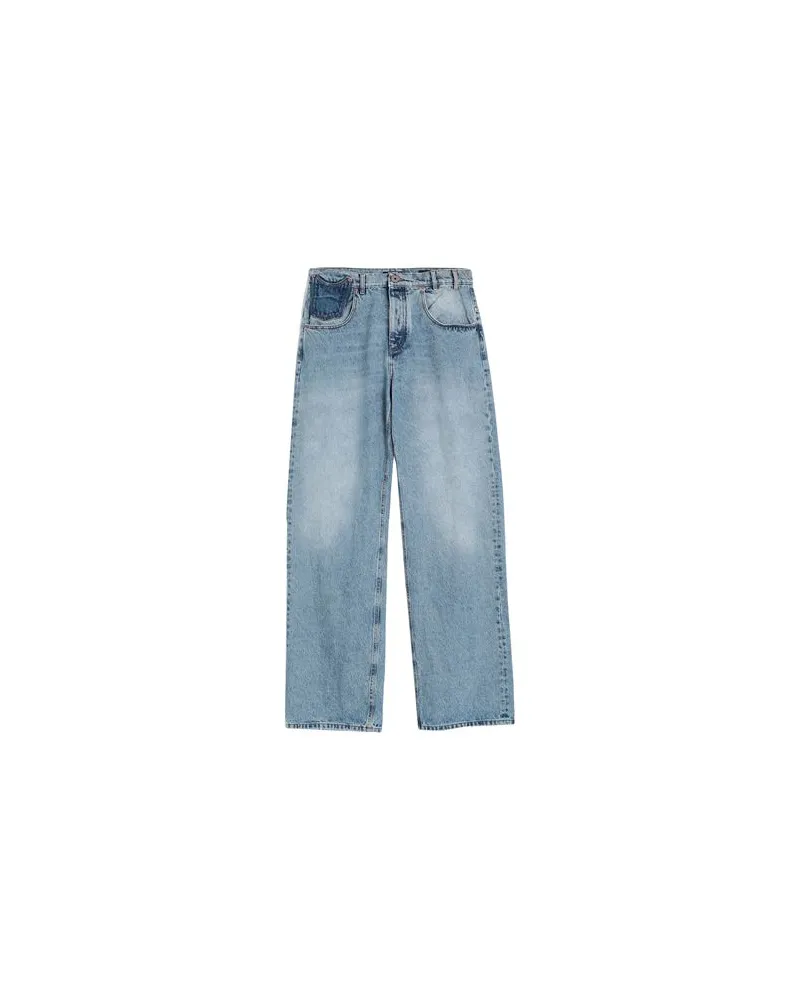 Balmain HOSEN & RÖCKE - Jeanshosenauf YOOX.COM Blau