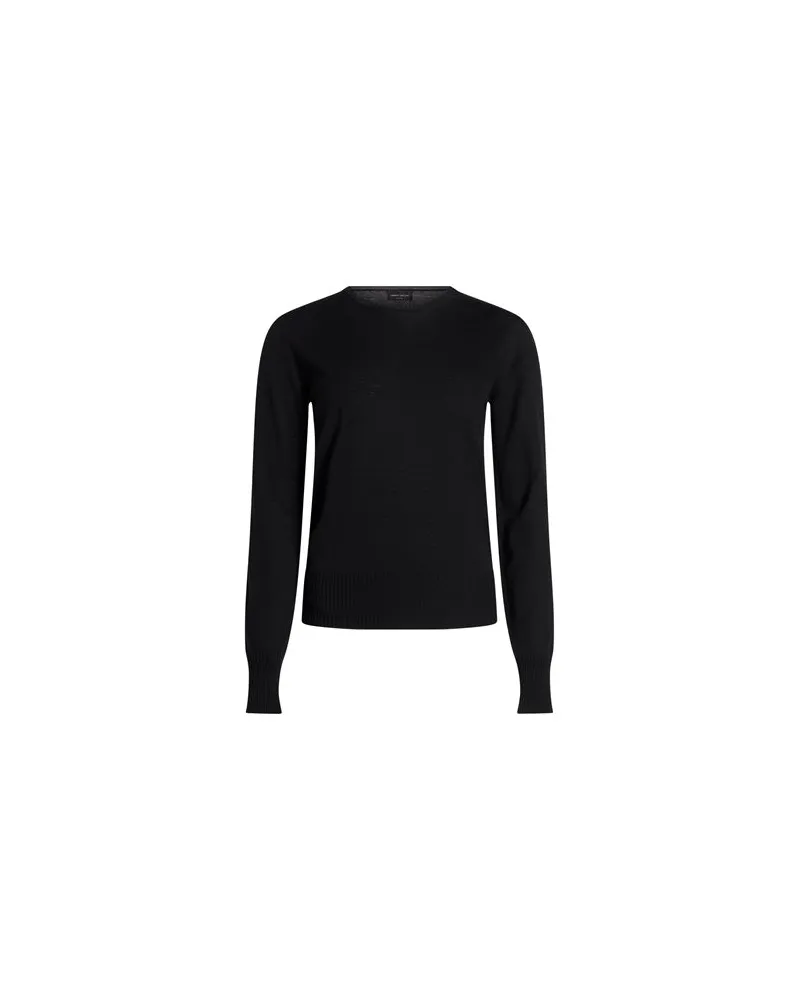 Roberto Collina STRICKWAREN - Pulloverauf YOOX.COM Schwarz