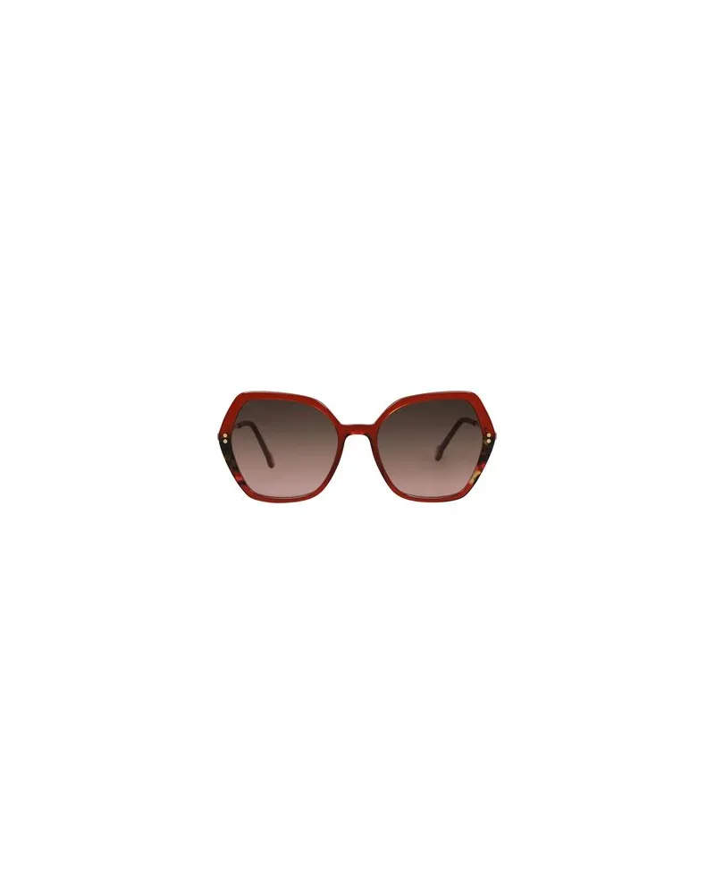 Carolina Herrera New York BRILLEN - Sonnenbrillenauf YOOX.COM Ziegelrot