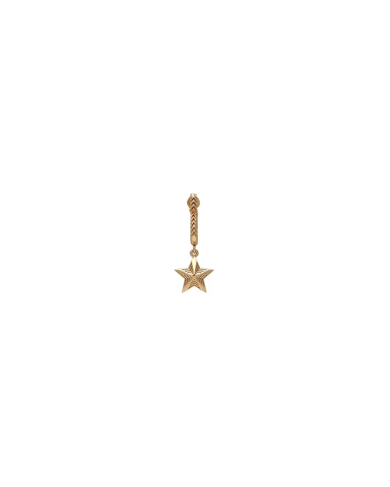 Emanuele Bicocchi GOLD PLATED STAR EARRING   - SCHMUCK und UHREN - Einzelne Ohrringeauf YOOX.COM Gold
