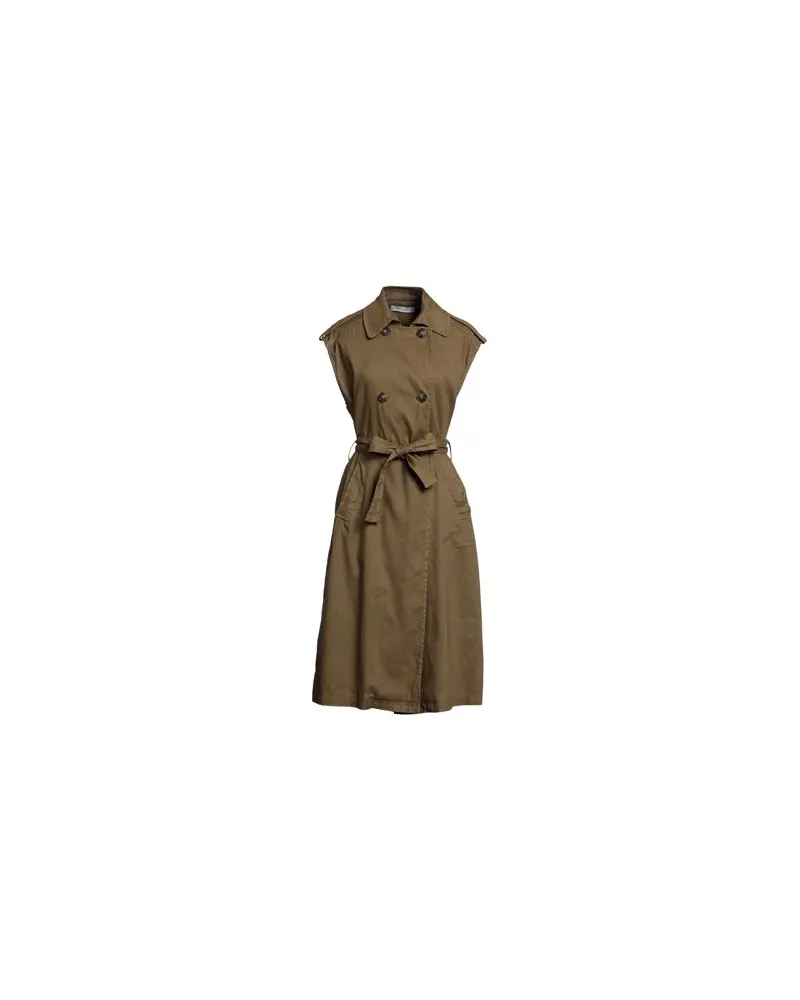 Emma & Gaia KLEIDER - Midi-Kleiderauf YOOX.COM Braun
