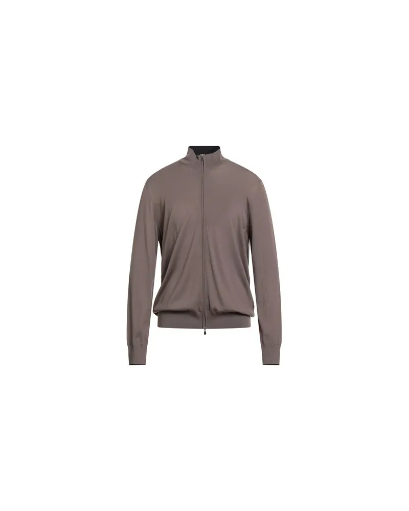 BARBA STRICKWAREN - Strickjackenauf YOOX.COM Hellbraun