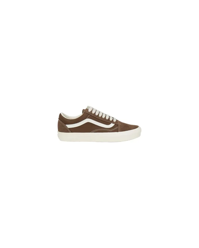 Vans OLD SKOOL - SCHUHE - Sneakersauf YOOX.COM Dunkelbraun
