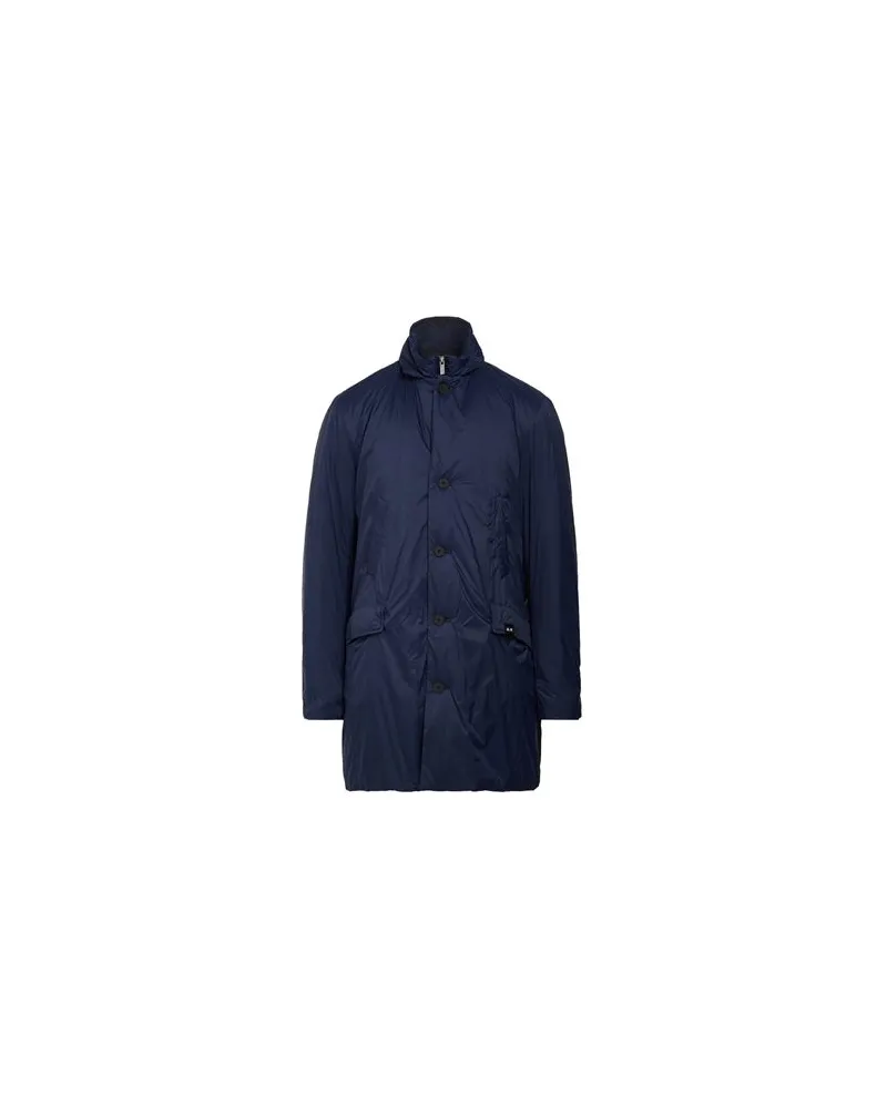 Sun68 JACKEN & MÄNTEL - Mäntelauf YOOX.COM Marineblau