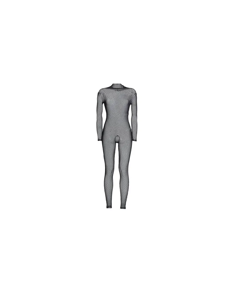 RED Valentino OVERALLS - Jumpsuitsauf YOOX.COM Schwarz