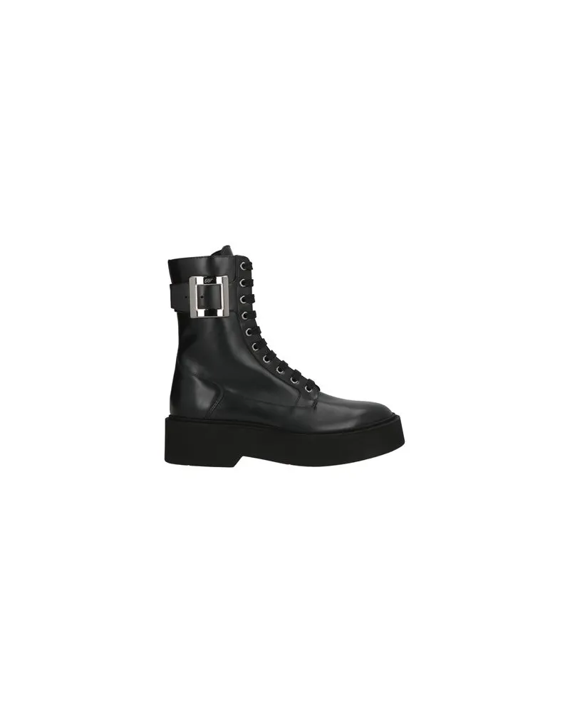 Roger Vivier SCHUHE - Stiefelettenauf YOOX.COM Schwarz