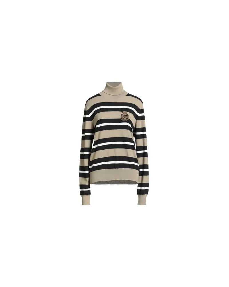 Dolce & Gabbana STRICKWAREN - Rollkragenpulloverauf YOOX.COM Sand