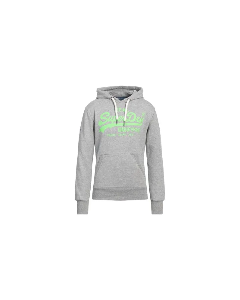 Superdry. TOPS - Sweatshirtsauf YOOX.COM Grau